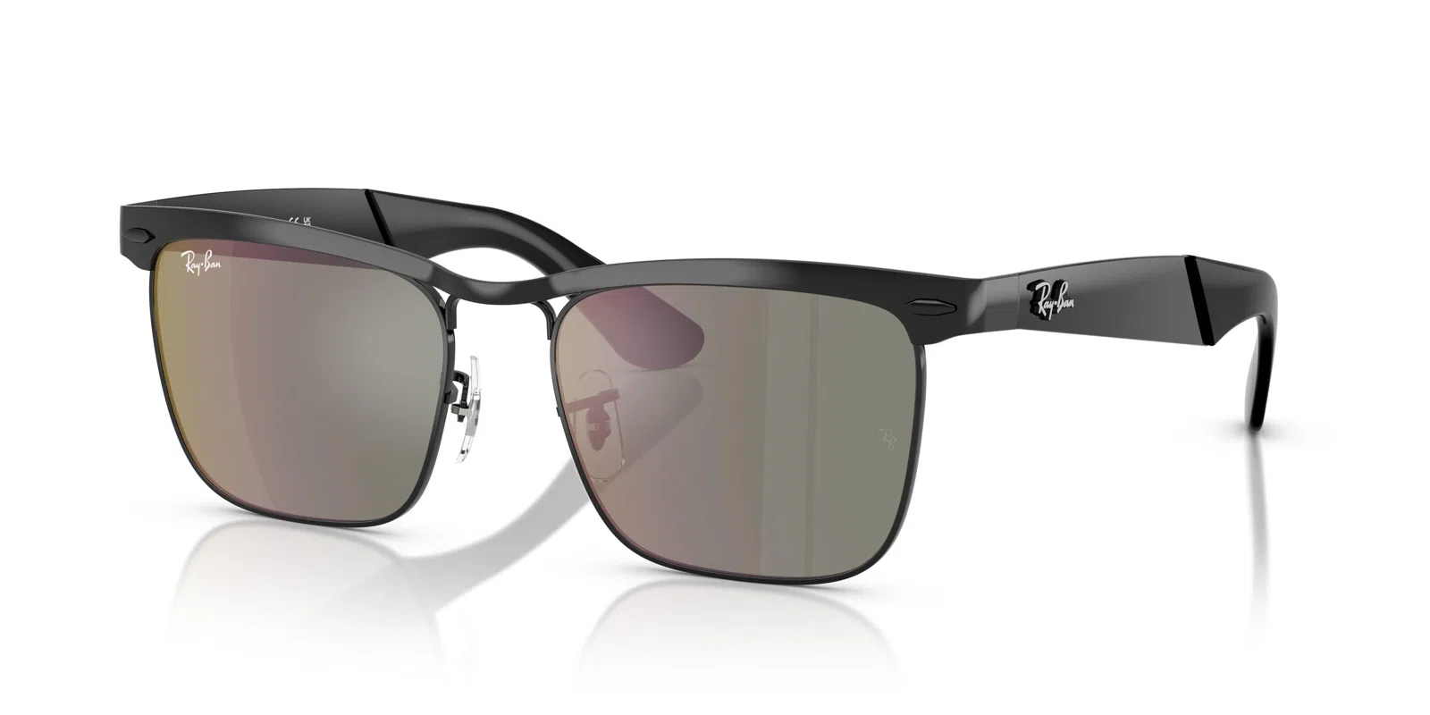 Ray-Ban Wayfarer Deluxe 3875 Sunglasses - Black - view 7